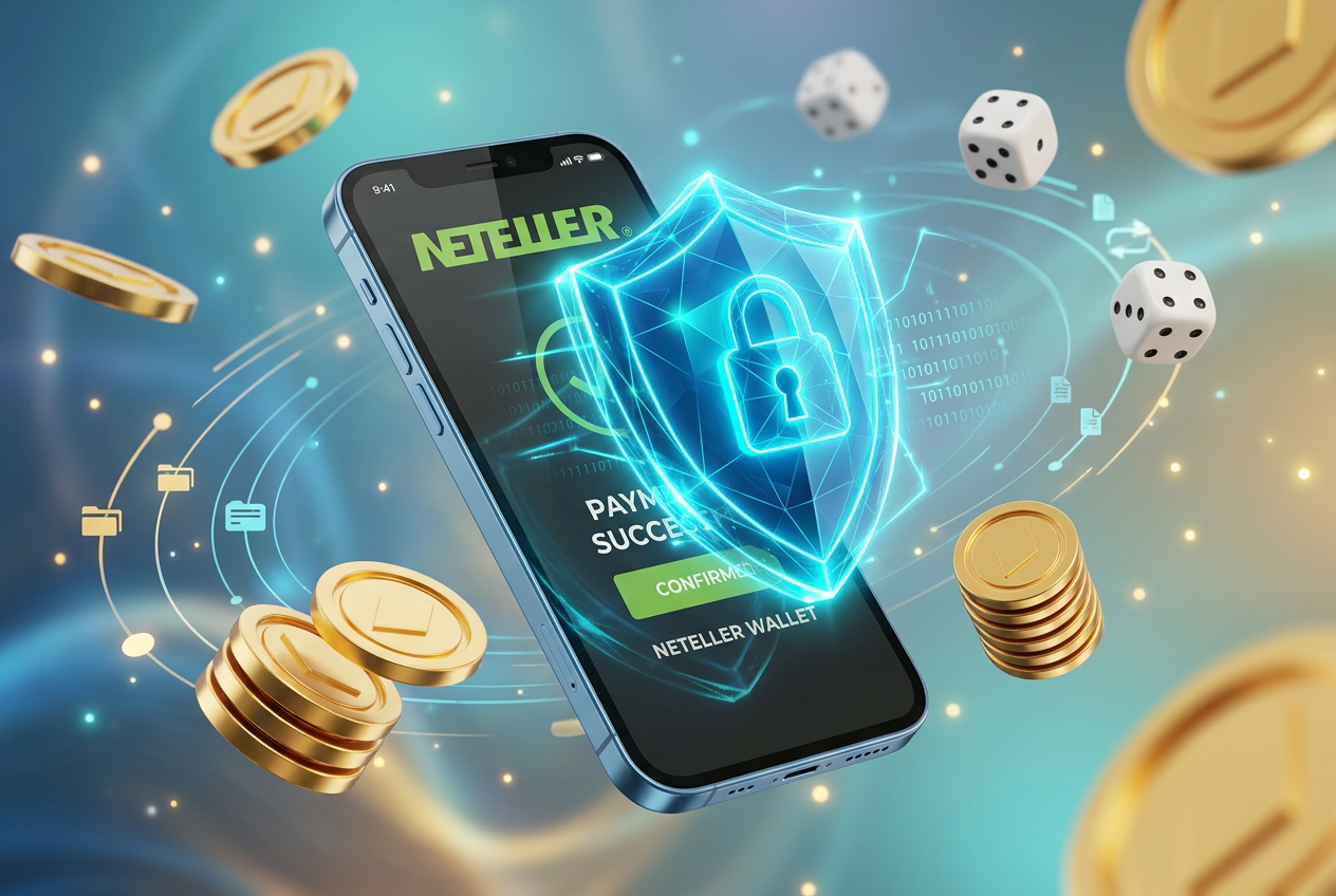 Zabezpečená digitální transakce přes Neteller v online prostředí